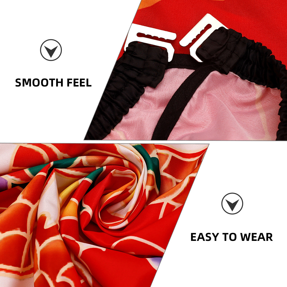 Chinese Style Hair Cutting Cape Barber Haircut Cape Decorative Hair Stylist Cape Large Hairdressing Cape