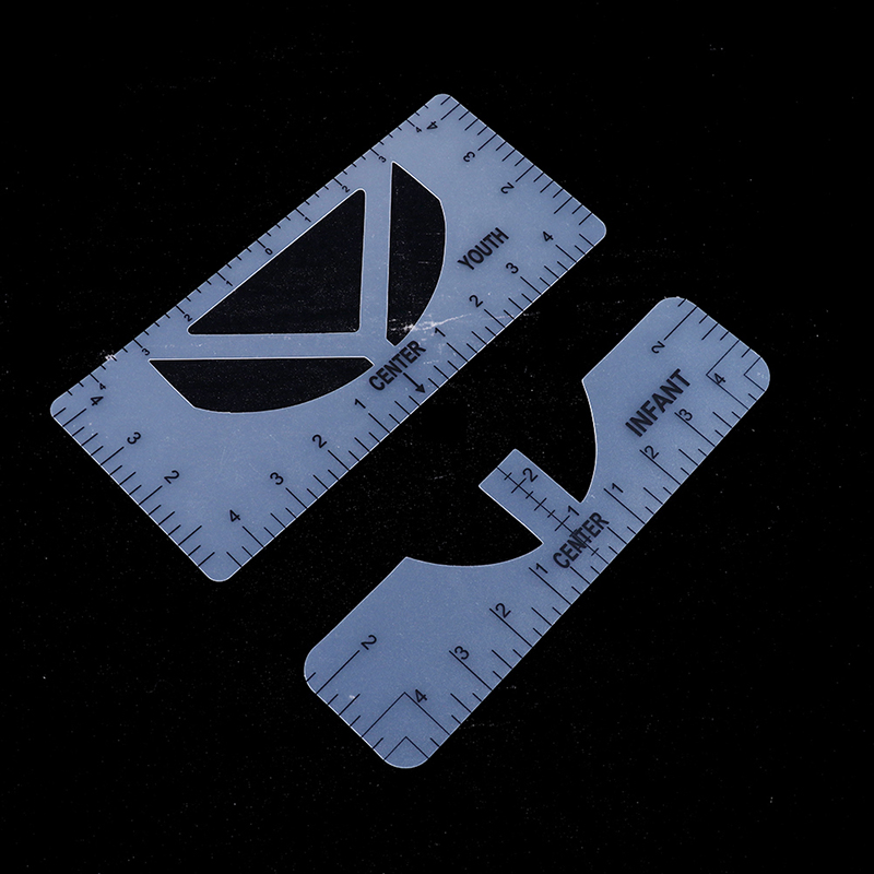 4/5pcs/kit T-shirt Alignment Ruler Professional T-Shirt Ruler Guide Kits DIY Sewing Tools