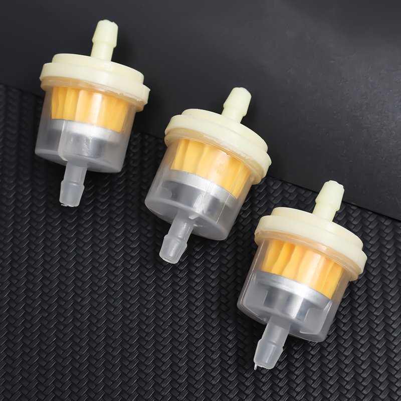 Universal Gas Fuel Gasoline Oil Filter for Motorcycle Moped Scooter Motocross Go Kart Gasoline Fuel Filters Car Accessories