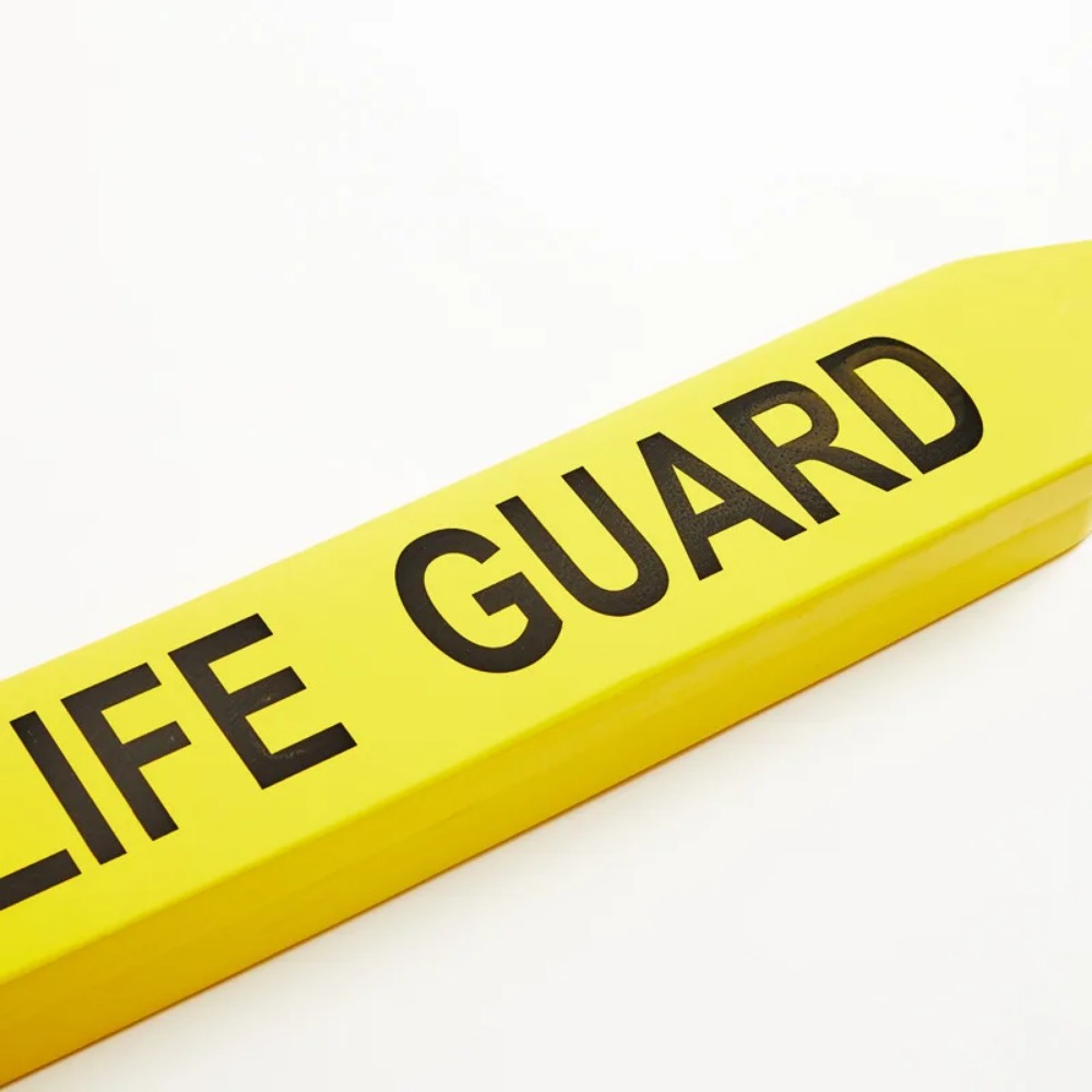 NBR Rescue Floating Buoy Lifeguard Thrower Lifesaving Float Foam Board Yellow Water Park Pool Swimming Training Flood Lifesaving