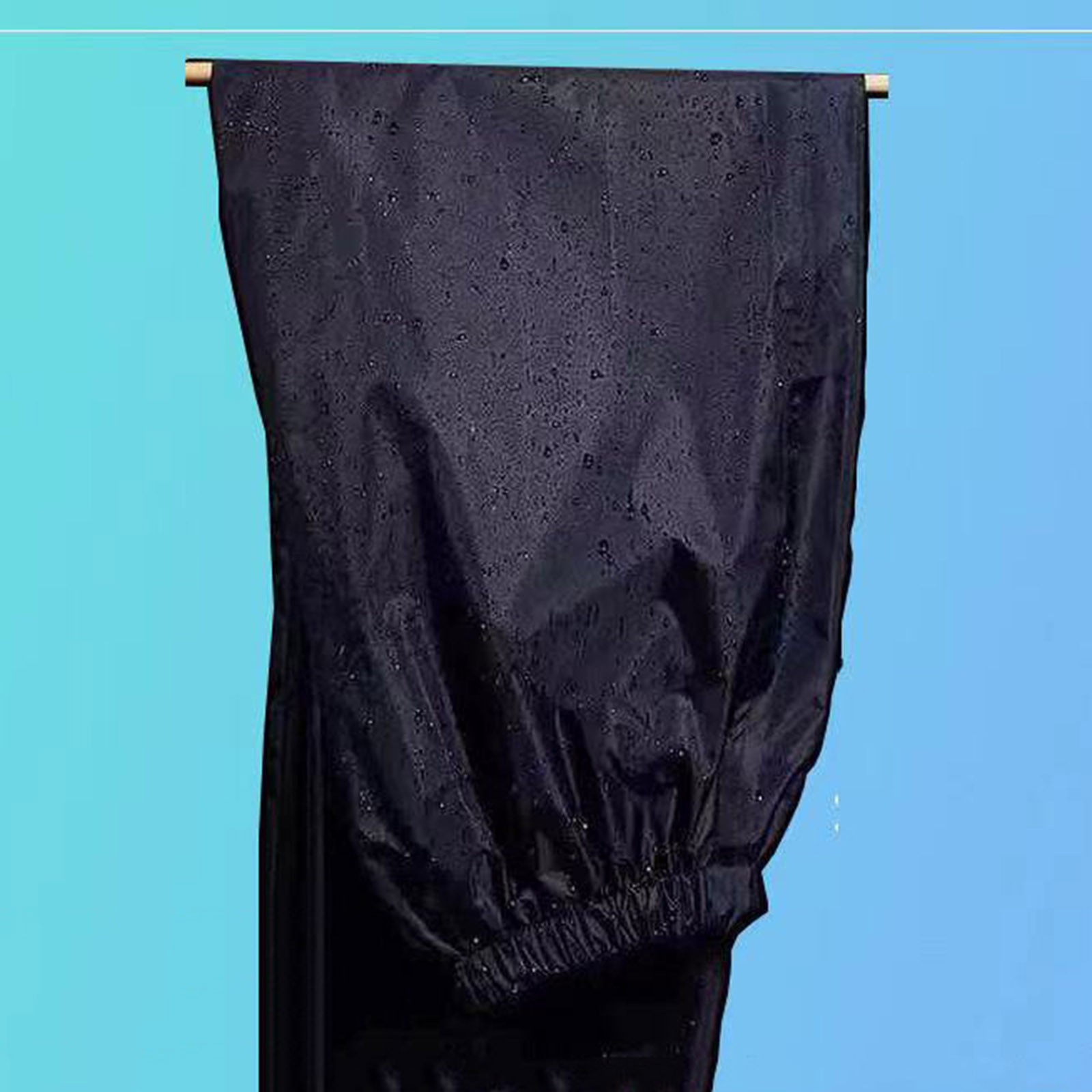 Men's Cycling Pants Waterproof Rain Cover Thickened Double Layer Trousers For Male Bike Bicycle Motorcycle Finishing Breathable