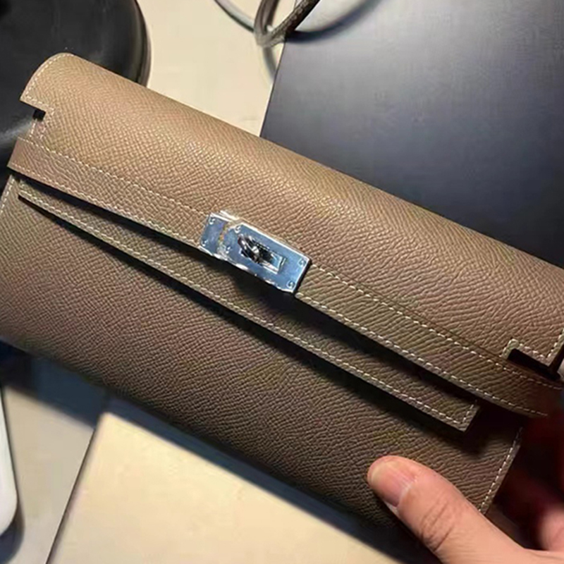 Leather Clutch Women Long Wallet Sewing Patterns Acrylic Template For DIY Making Handmade LeatherCraft