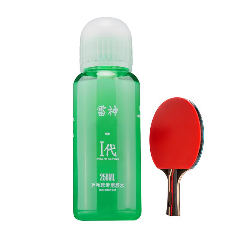 Table Tennis Rubber Glue Organic Table Tennis Adhesive With Brush 250ml Professional Ping Pong Accessories To Extend Racket