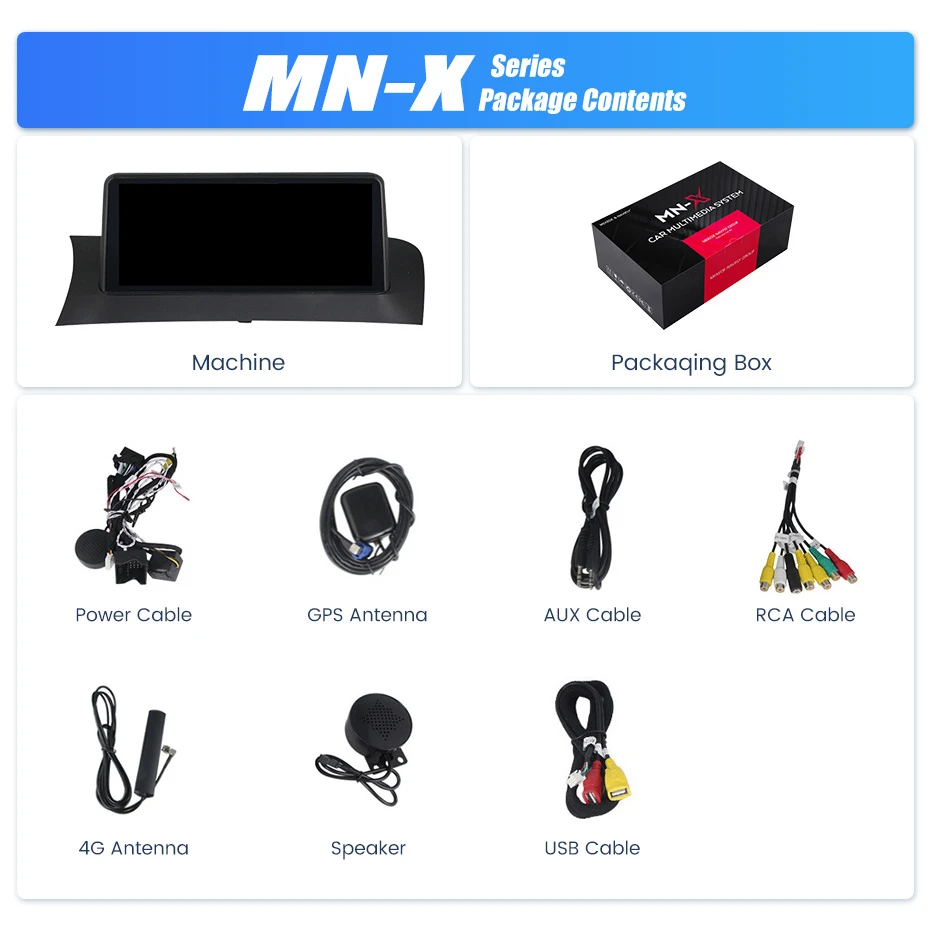 Factory Price 10.25" Android Carplay For BMW X3 X4 F25 F26 Central Multimedia Vehicle Intelligent Screen Car Video Players DSP