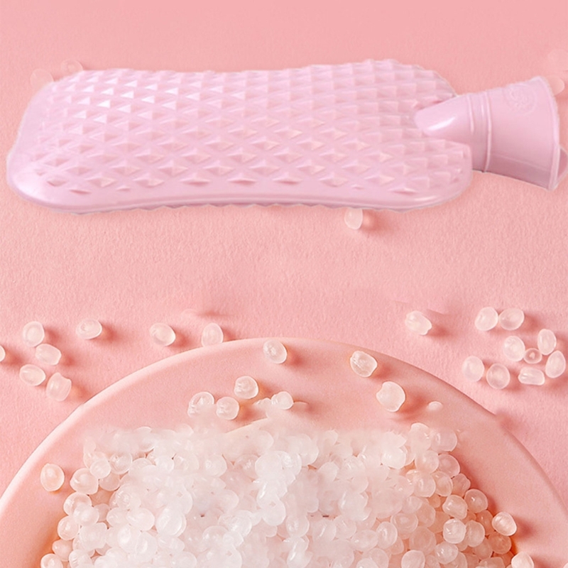 367A Massage Particles Hot Water Bottle Bag for Home Use Stay Warm Retains Heat