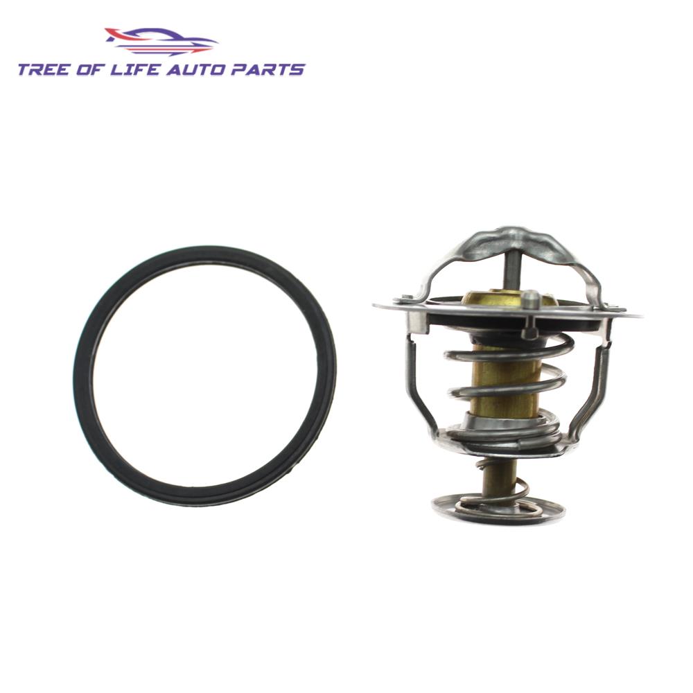 MD315301 Engine Coolant Thermostat Kit 82 For Mitsubishi Galant Eclipse Outlander Lancer Expo MD165630 MD337408