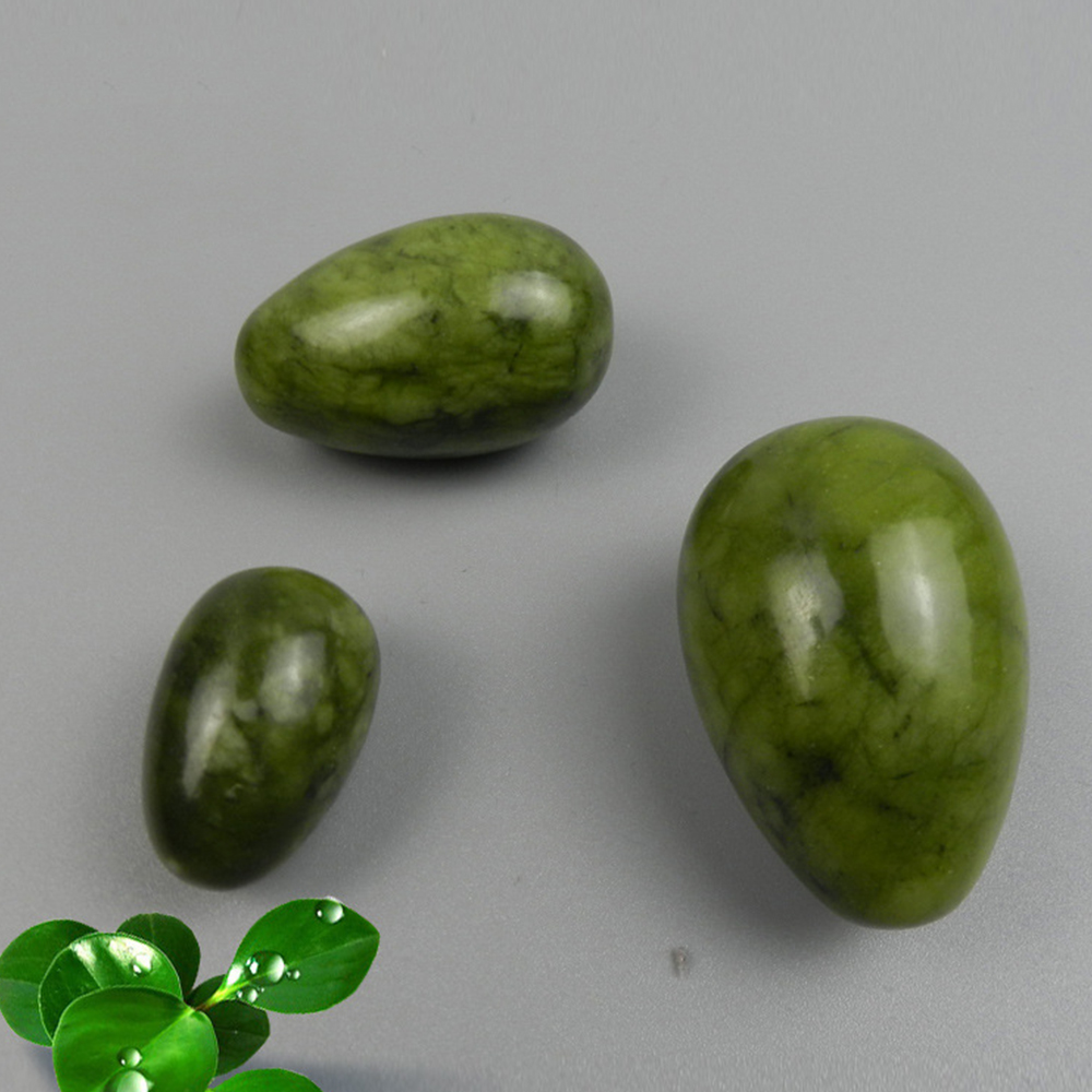 Female Vagina Care Yoni Egg Vaginal Tightening Products Natural Aventurine Jade Yoni Egg for Kegel Exercise Trainer Dropshipping