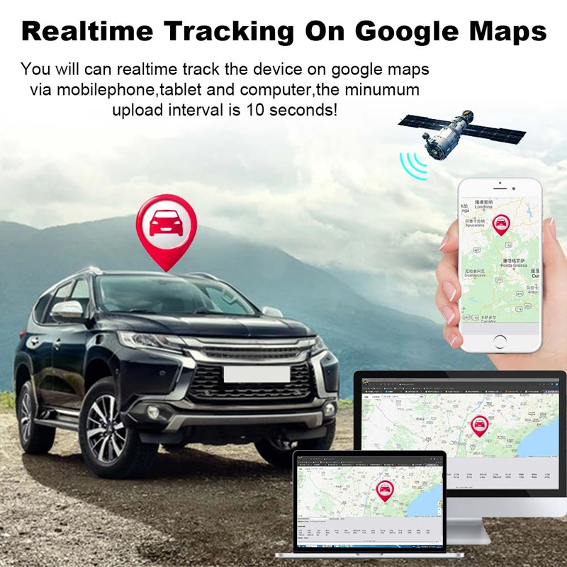 4G OBD2 Real-time GPS Tracker Vehicle Tracking System Mini Car Locate Monitor OBD GPS Locator Auto Anti-theif Alarm accessories