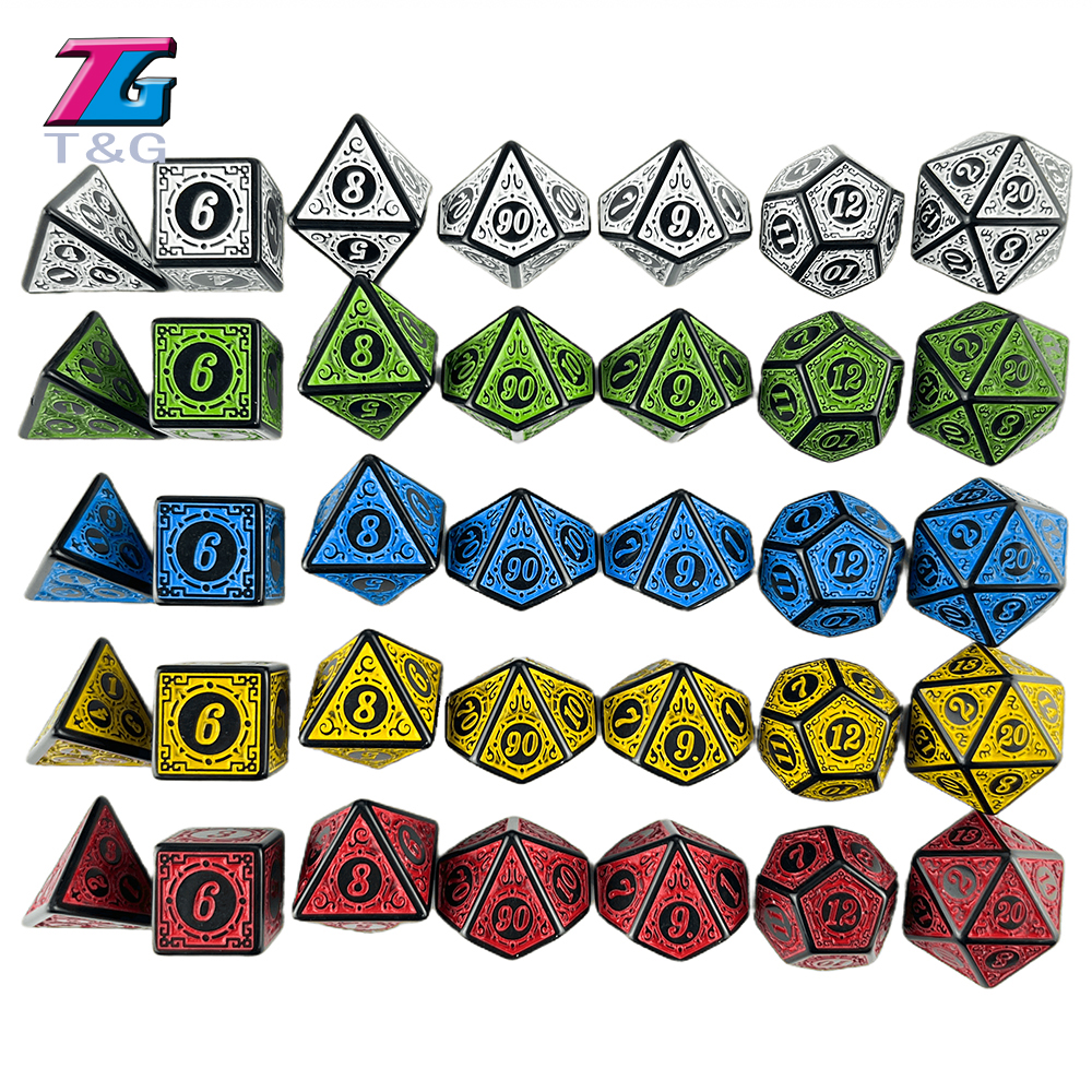 DNDGame-RPG Multi-Sided Dice Set, Board Game, Enjoy Leisure Time, Holiday Party, Entertainment