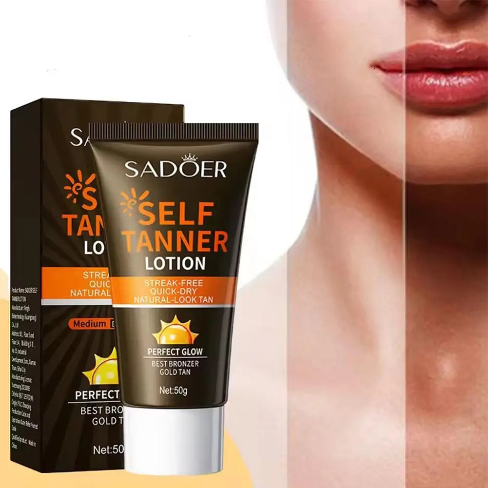 Summer Long Lasting Tanning Cream Woman Body Self Tanners Quickly Oil Man Tanning Bronzer Tan Bronzing Lotion Unisex Cream I9E4 240629