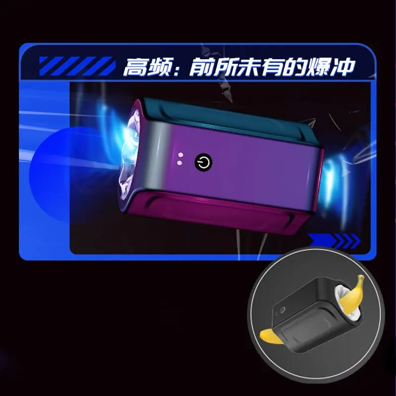 Vegina Masturbator Men Automatic Penile Vegina Toy For Men Real Skin Telescopic Male Container Pussy For Men Women Vibrator