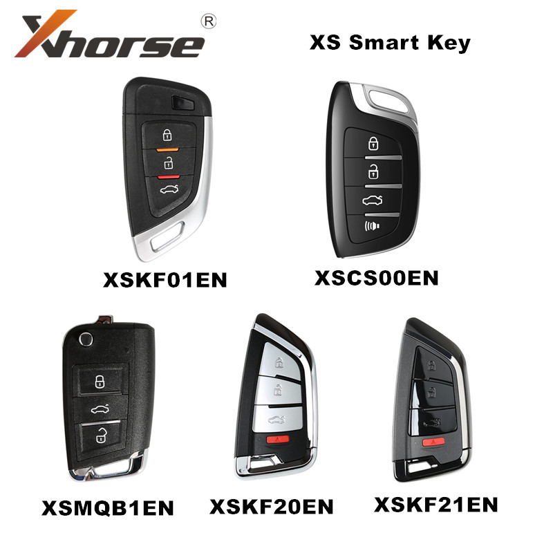 1PCS Xhorse XSKF01EN XSCS00EN XSMQB1EN XSKF20EN XSKF21EN Smart Key