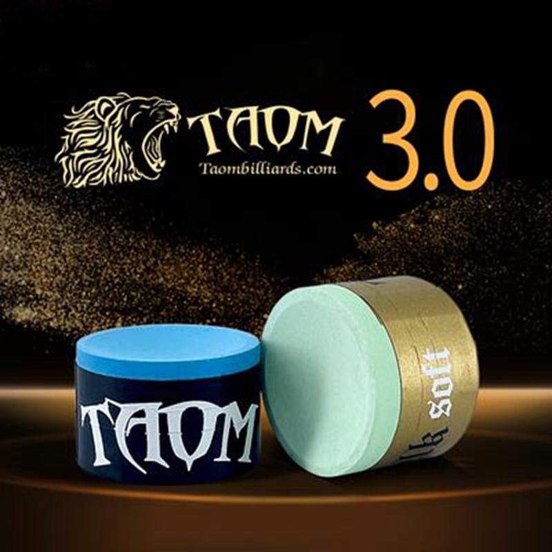 TAOM Chalk Round Blue Green Colors Billiard Chalk Pool Snooker Chalk Accessories