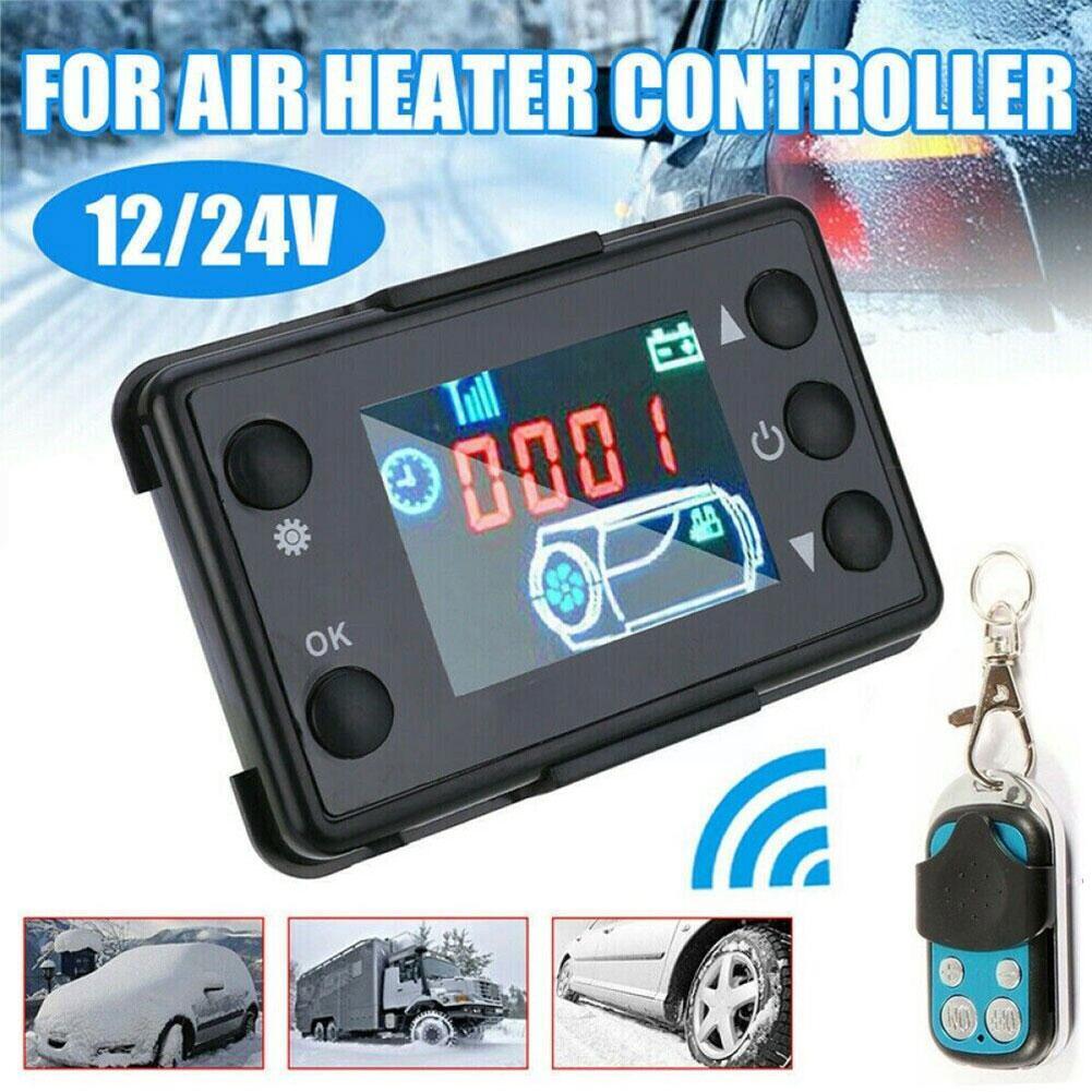Universal 12v 3/5/8kw Lcd Monitor Parking Heater Digital Switch Car Heating Device Controller For Car Track Air Heater G0v6