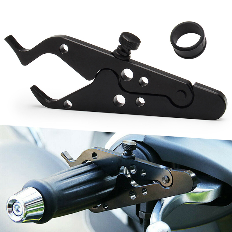 Cruise Control Wrist Hand Grip Lock Clamp with Silicone Ring Protect Motorcycle Accessories Motorcycle Throttle Assist Universal