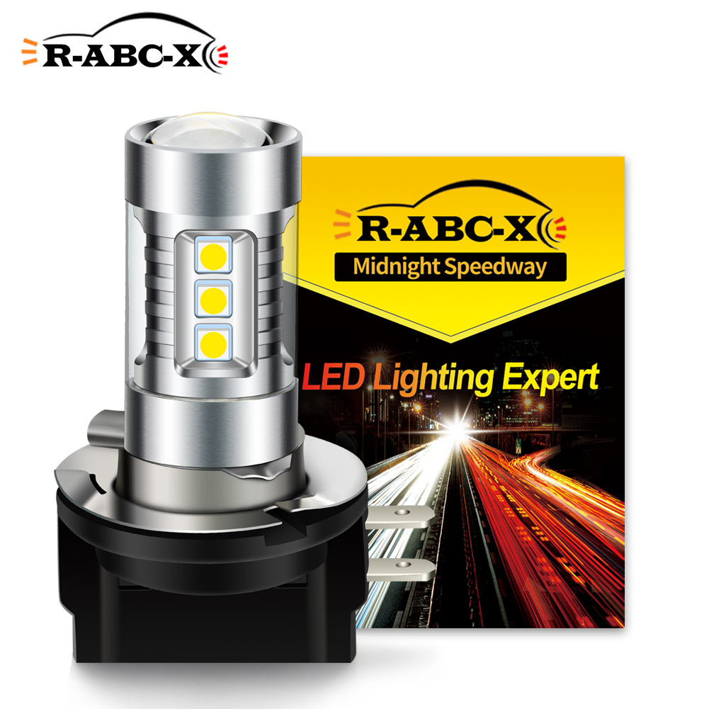 2 Pcs 3030 SMD H11B H8B Car Led Head Light Bulbs Fog Lamps 10V-30V 12V 24V White Yellow Amber 6000K 3000K For KIA Ford Fiesta