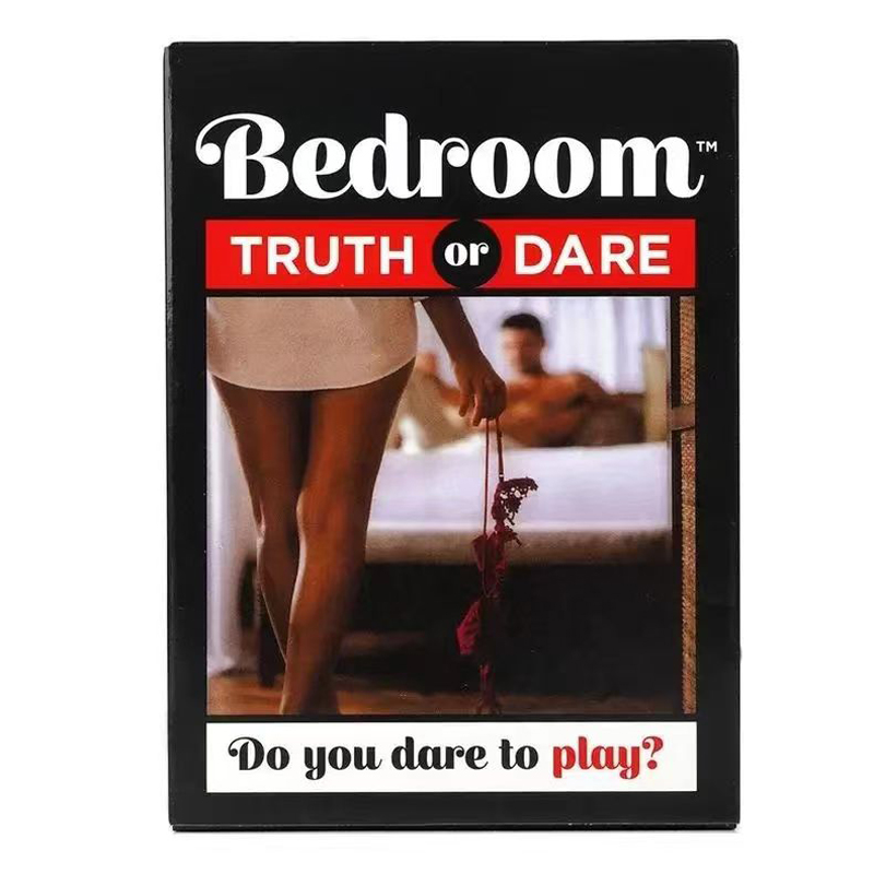 Bedroom Truth Or Dare Card Game Hot Games for Lovers 60Pcs Playing Cards with 120 Truth and Dare Activities Couple Card Game