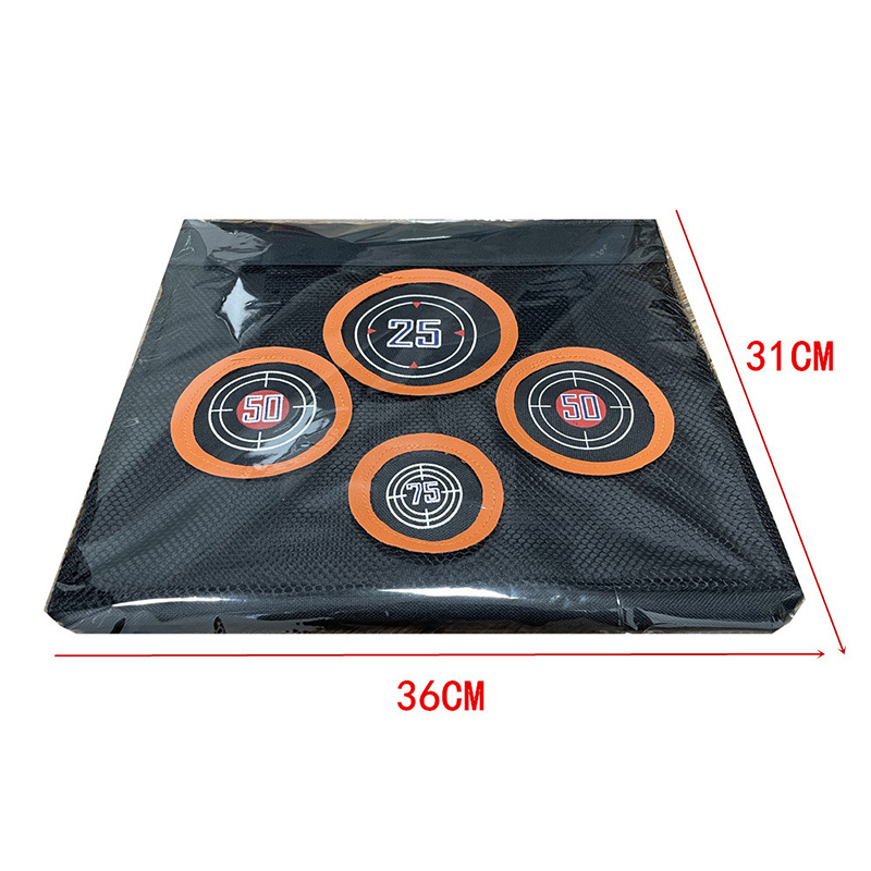 Portable Shooting Practice Target Toy Storage Mesh Bag Compatible With Nerf Darts Bullets For Kids 6+