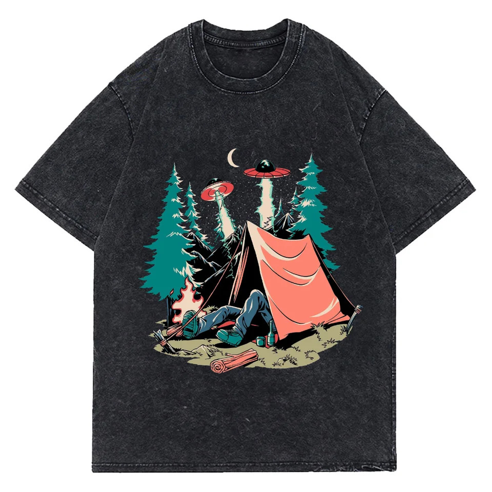 Show Me The Booty Unisex Printed Vintage Oversize Tshirt Cotton T Shirt Men Y2K Clothing Top Tee 240626