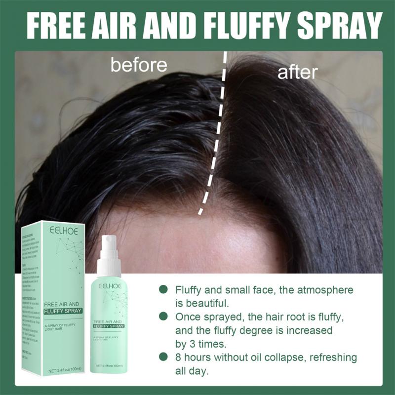 100ml Hair Spray Fast Fluffy Volumizing Super Large Capacity No Washing For Lazy People Magic Hair Styling Gel Dry Shampoo Mist