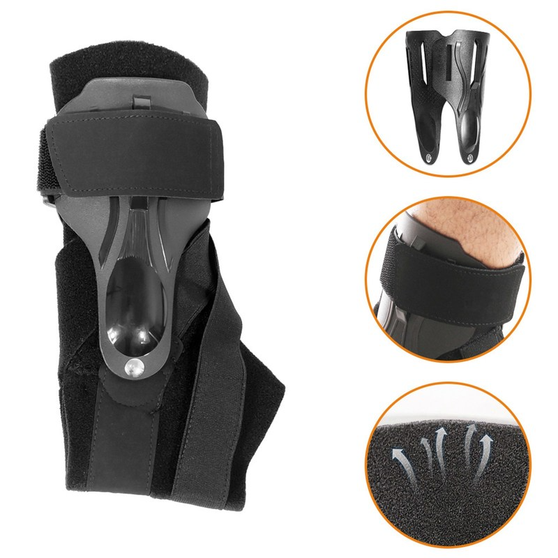 1 Pcs Ankle Brace Support Foot Guard Protector Adjustable Strap Sprain Orthosis Stabilizer Unisex