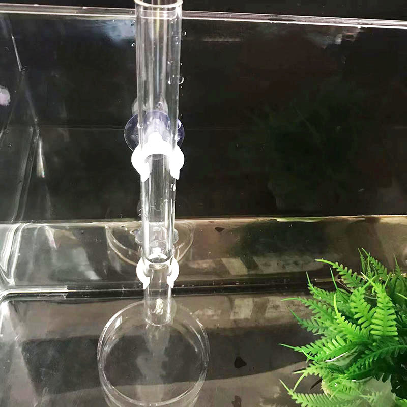Acrylic Aquarium Feeder Tube Dish Transparent Fish Tank Shrimp Snail Shrimp Food Feeder Bowl Aquarium Feeding Accessories