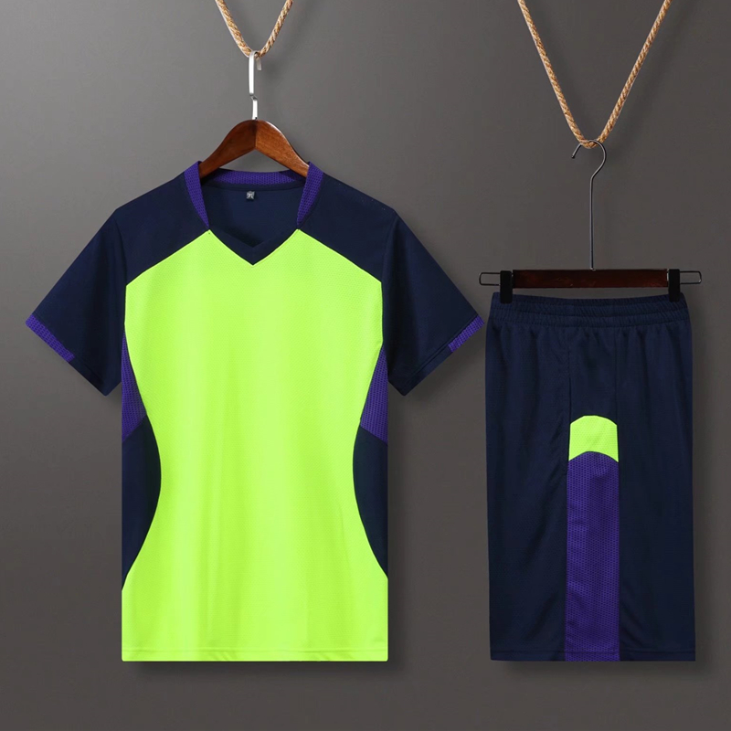 Short Sleeve Volleyball Uniform Men Volleyball Shirt Pocket Shorts Kit Training Wear Volleyball Jersey Running Set Track Suit
