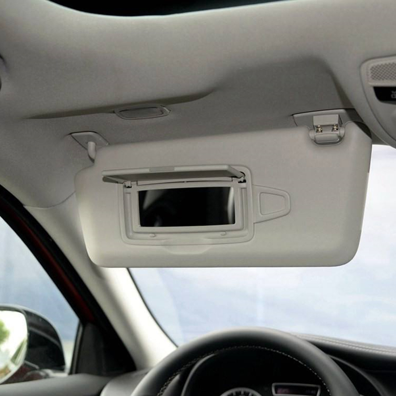 Left Driver Gray Car Interior Front Shield Window Cover For Infiniti QX30 2017-2019 Sun Visor Shade Blind Sunvisor Sunshade Trim