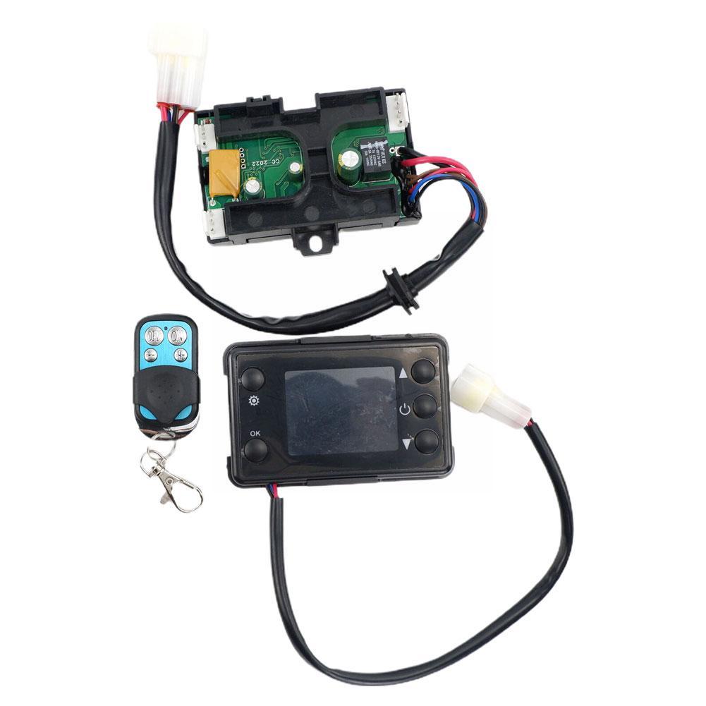 Universal 12v 3/5/8kw Lcd Monitor Parking Heater Digital Switch Car Heating Device Controller For Car Track Air Heater G0v6