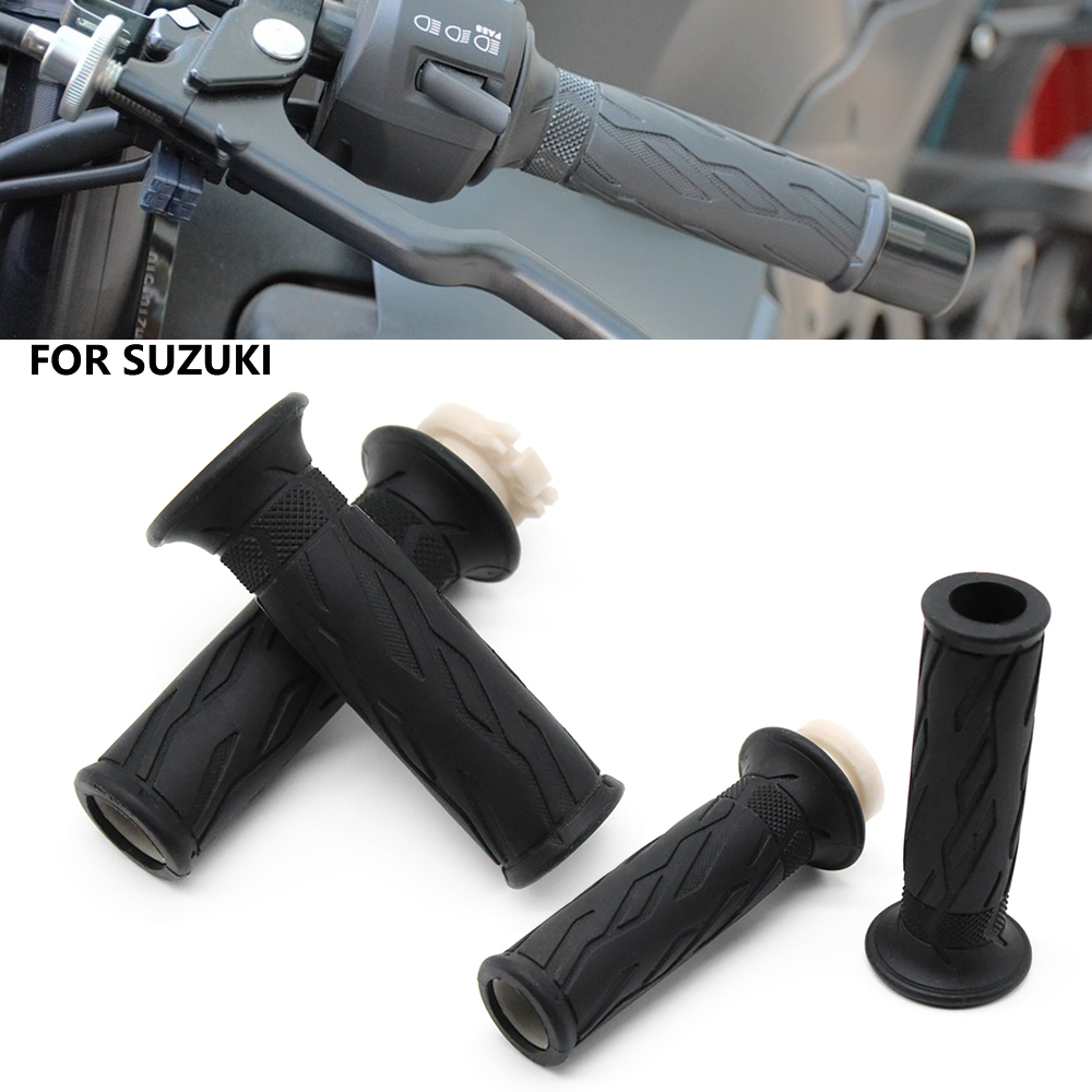 For SUZUKI HAYABUSA GSX1300R B-KING GSX250R SV650/S SV1000S/N Motorcycle OEM Rubber Handle Grips Handle Glue Throttle Handlebar