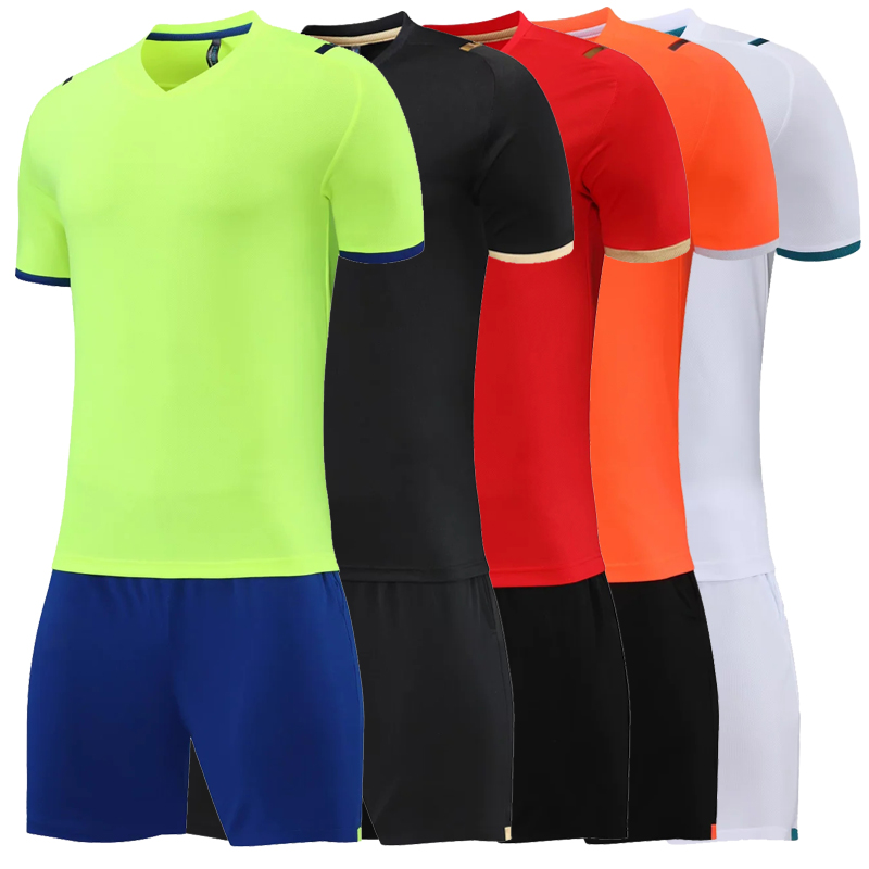 2022 Men Football Jerseys Survetement Soccer Kit Adult Football Uniforms Customized Blank Fubol Training Suit Wholsales