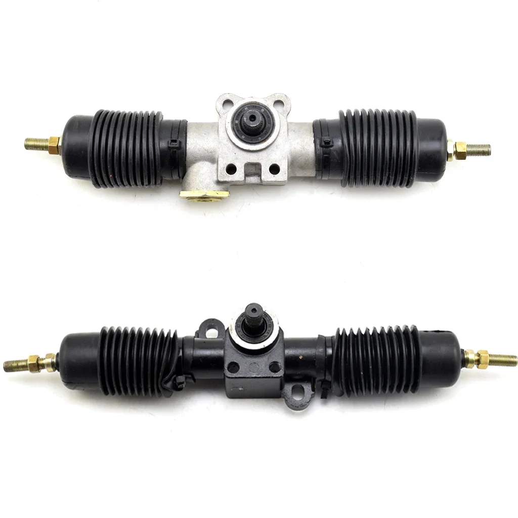 320mm 420mm Power Steering Tie Rod Rack Adjustable Shaft Metal support For DIY China Go Kart Vehicle Karting ATV Bike Part M10