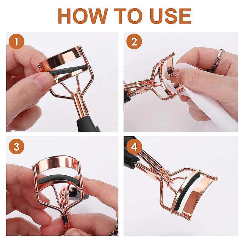 50pcs Eyelashes Curler Replacement Pads Eyelash Curling High Elastic Rubber Beauty Tools Eyelash Curler Refill Rubber Wholesale i240629