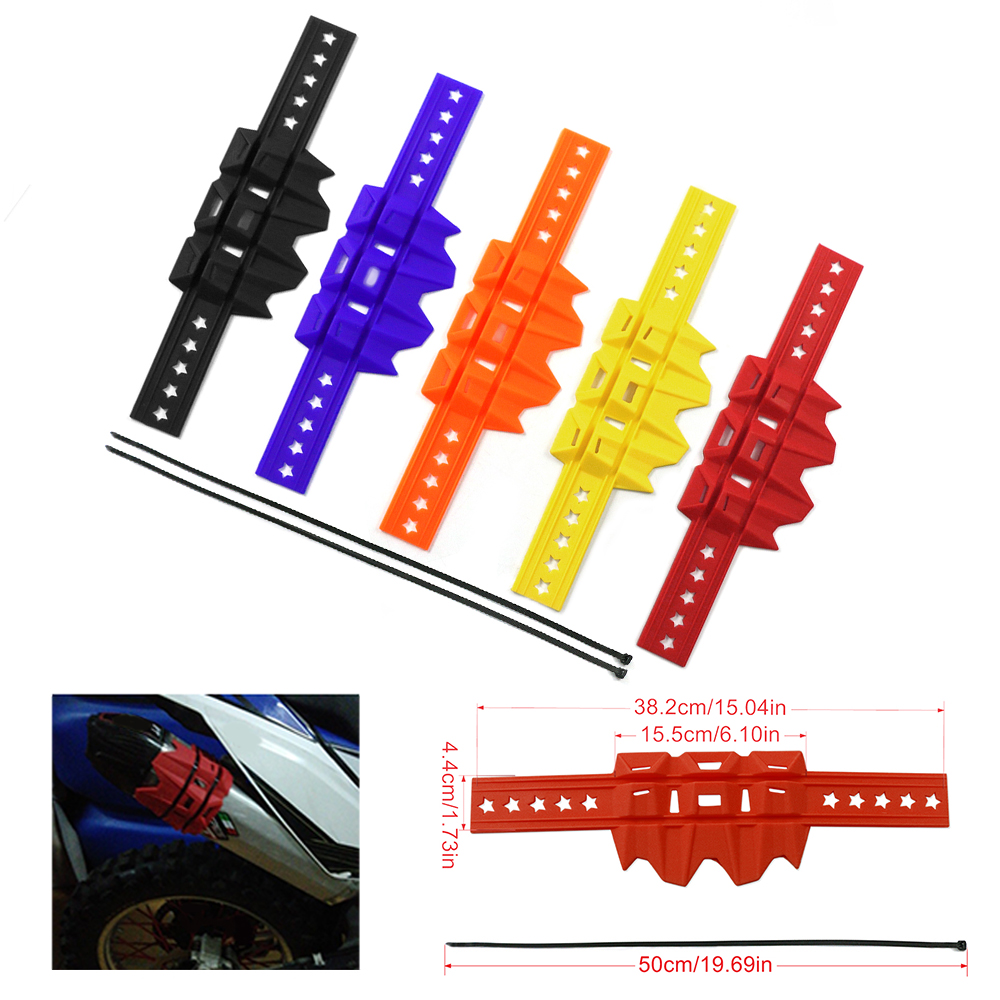 For BMW HONDA SUZUKI YAMAHA KAWASAKI Dirt Bike Motorcycle Silencer Round Oval Exhaust Escape Muffler Cover Heat Protector