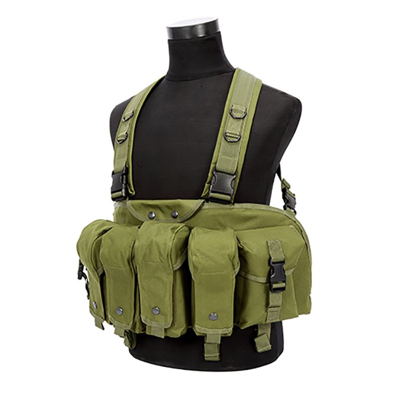 Wargame Body Molle Armor Chest Rig AK 47 Magazine Hunting CS Vest Military Camouflage Hunting Tactical Vest