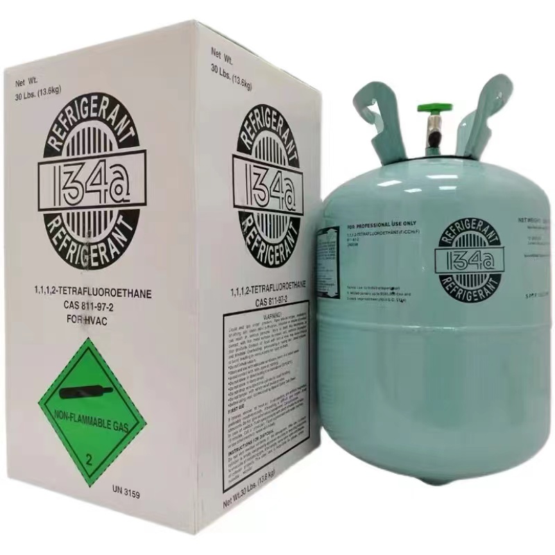 Freon Steel Cylinder Packaging R22 R410 R134 30lbs Tank Cylinder Refrigerant for Air Conditioners