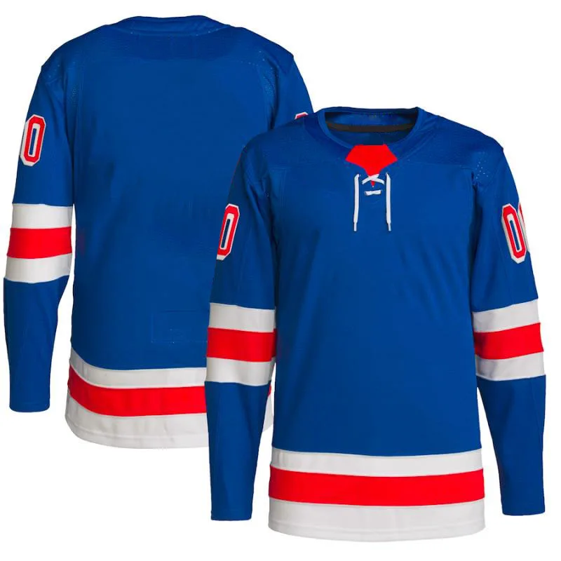 Customize Hockey Jersey America New York Ice Hockey Jersey Your Name Your Number Stitched Letters Numbers Sport Sweater S-5XL