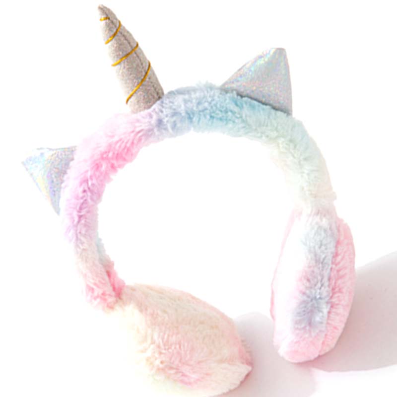 JINSERTA Unicorns Headphone Wired Kids Earphone Warm Music Headset with 3.5mm Jack for Smartphone PC Boys Girls Birthday Gift