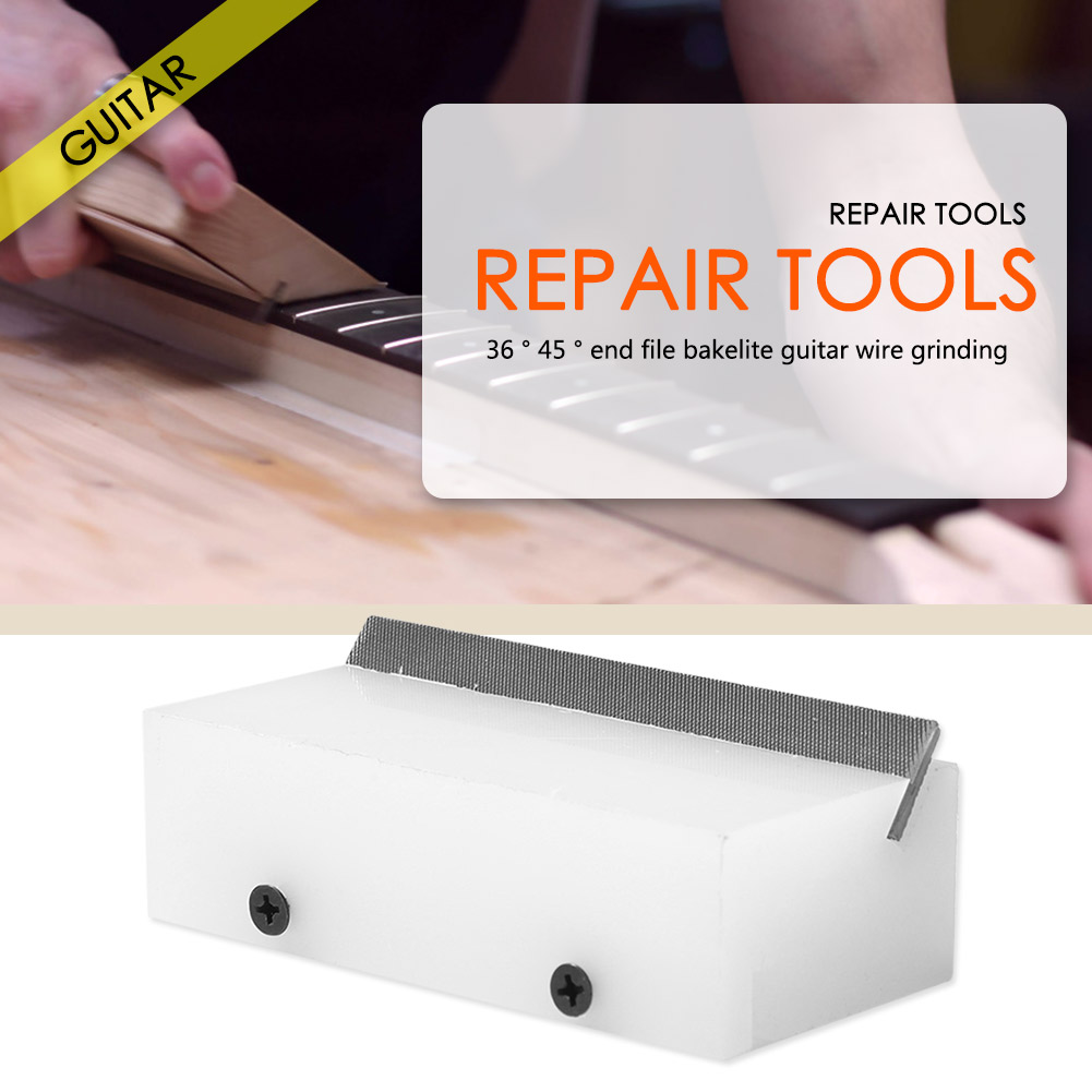 Guitar Fret End Bevel File Cutting Edge Beveling File 35 Degree Luthier Tools