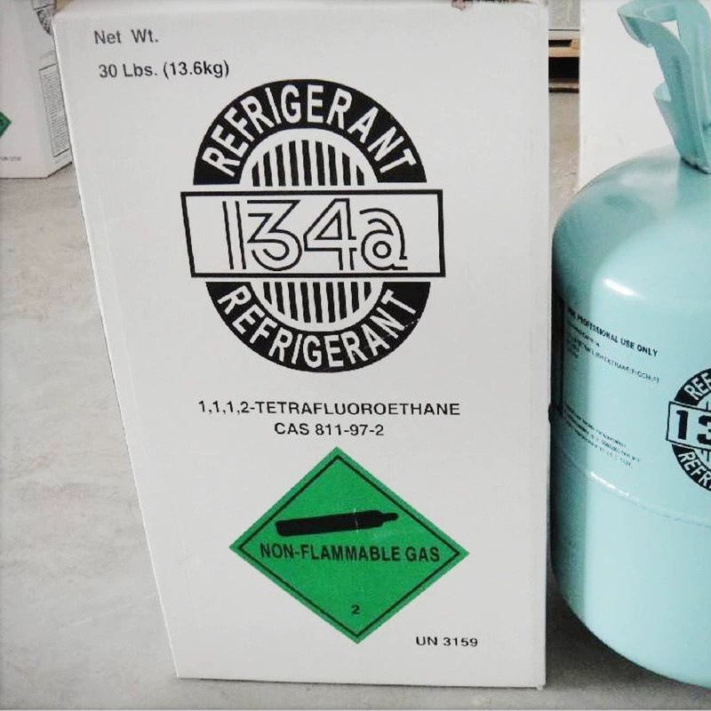 Freon Steel Cylinder Packaging R22 R410 R134 30lbs Tank Cylinder Refrigerant for Air Conditioners