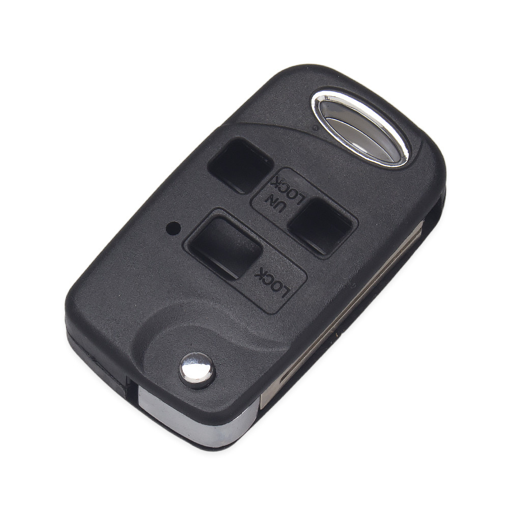 KEYYOU Toy43 Toy47 Toy48 Remote Flip Car Key Shell Case For Toyota Yaris Carina Corolla Avensis For Lexus IS200 RX300 ES300