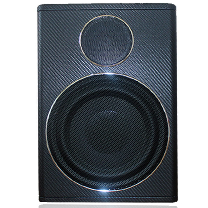 8INCH Bluetooth Car Amplifier Subwoofer Car Audio Slim Under Seat Active Subwoofer Bass Speaker Auto Woofer Music Player