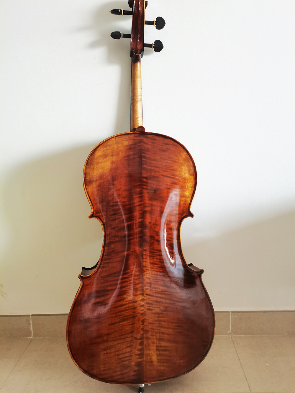 superior quality solid wood handmade cello 4/4 Maple back side panel cello stringed instrument beginner professional violoncello