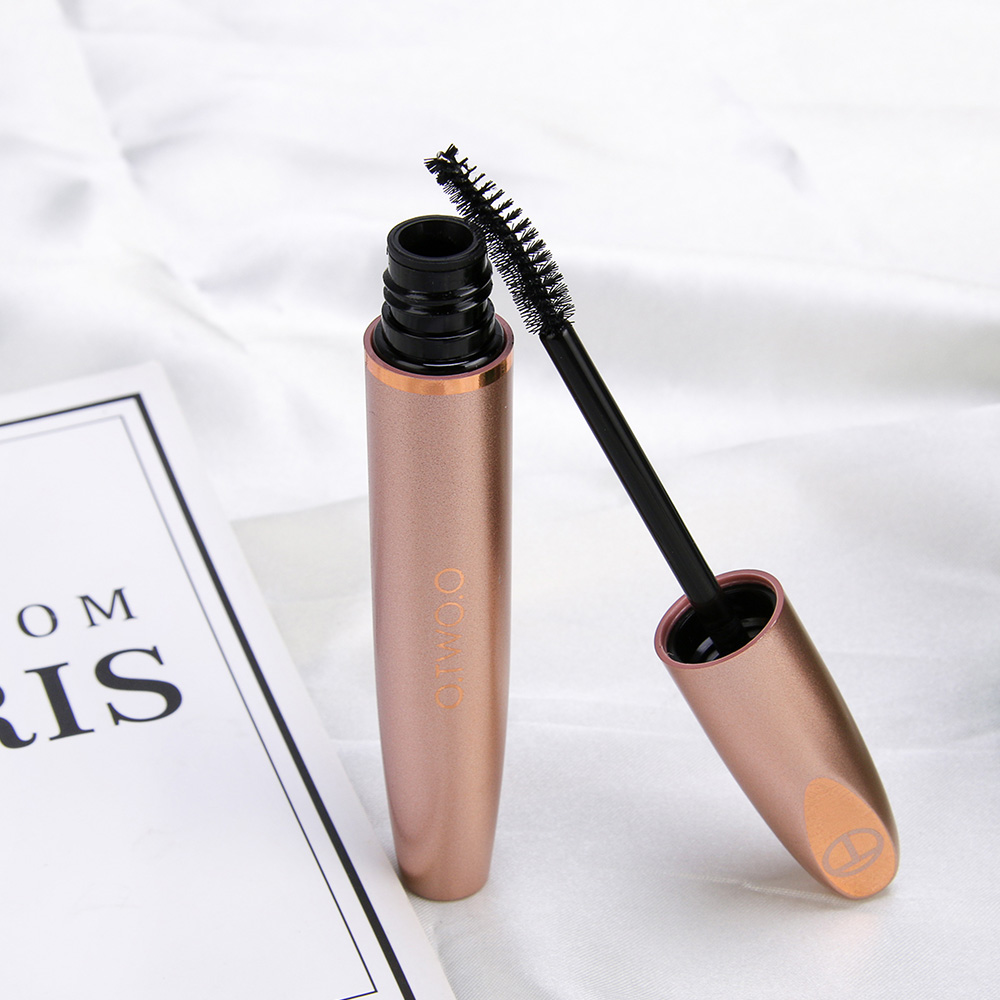O.TWO.O 3d Silk Fiber Eye Mascara Lengthening Thick Curly Waterproof Makeup Mascara Long Volume Eyelashes Extension