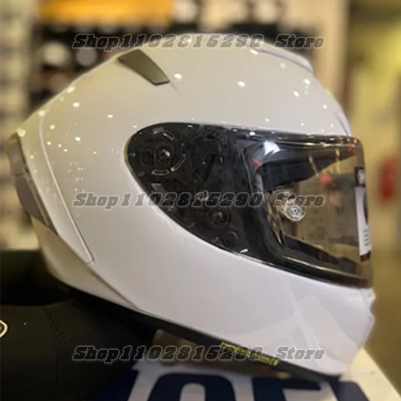 X-Fourteen Full Face Motorcycle Helmet X14 Gloss White Helmet Riding Motocross Racing Motobike Helmet