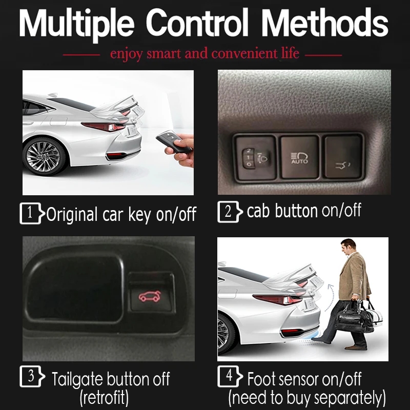Intelligent Electric Tailgate For BYD Dolphin 2022-2023 Custom Modified Car Trunk Support Rod Tail Door Switch
