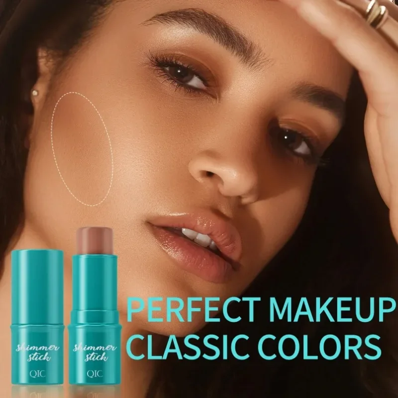 Face Bronzer Highlighters Stick Face Contour Makeup Waterproof Shimmer Glitter Corrector Contouring Illuminator Blush Cosmetic