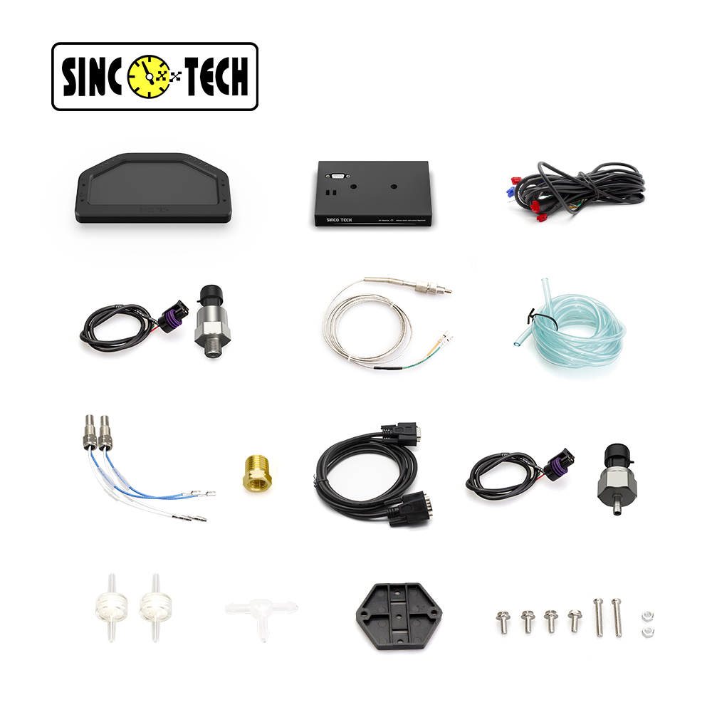 DO926 Sincotech 7-Color Dashboard Racing Gauge Display Sensor KIT LCD Screen