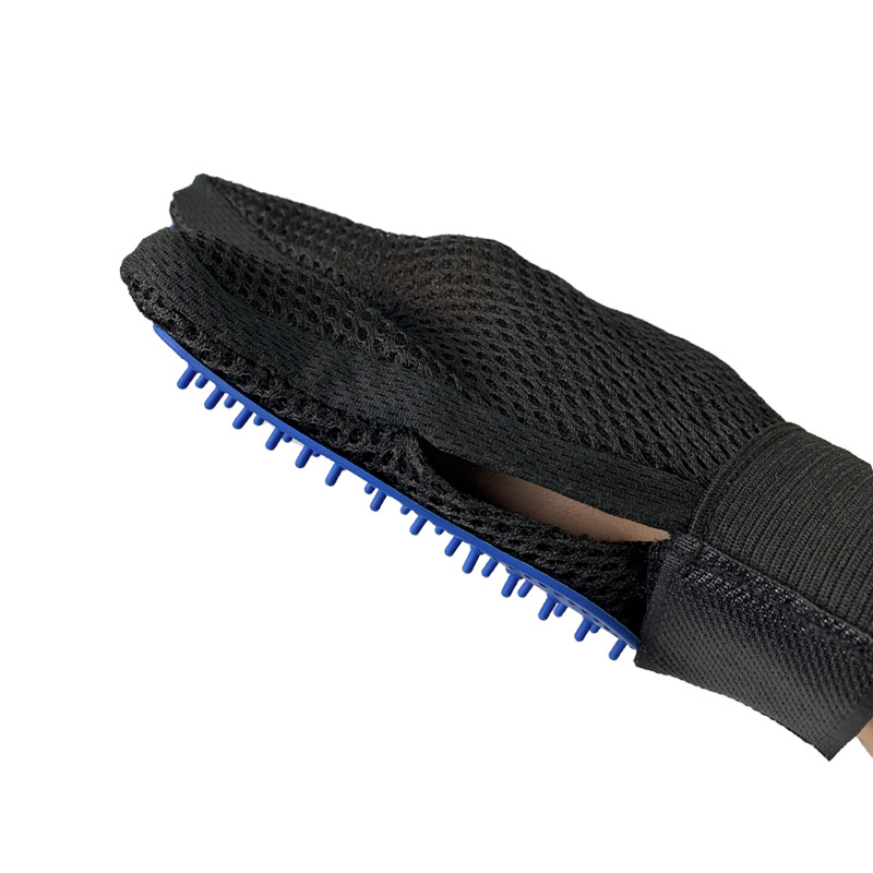 Pet Grooming Gloves Cat Comb and Comb Gloves Bath Dog Cleaning Hair Removal Dog Bath Cleaning Massage Animal Pet Supplies Персні