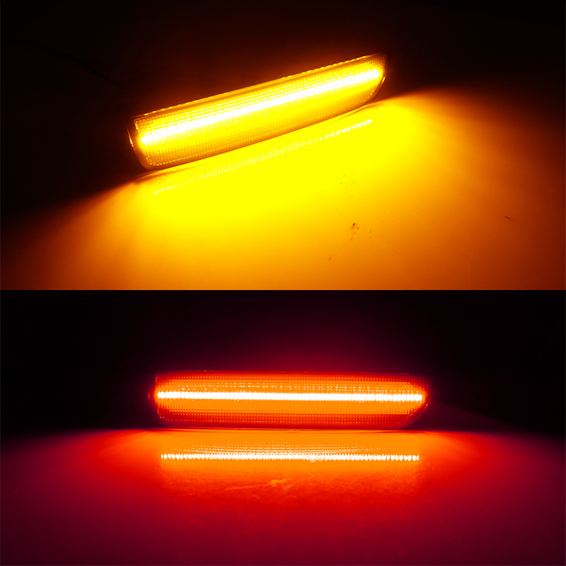iJDM Car Front Corner Bumper T10 Side Marker Light For 2001-2005 Volkswagen Passat B5.5 Amber Turn SignalLights/Driving Lights